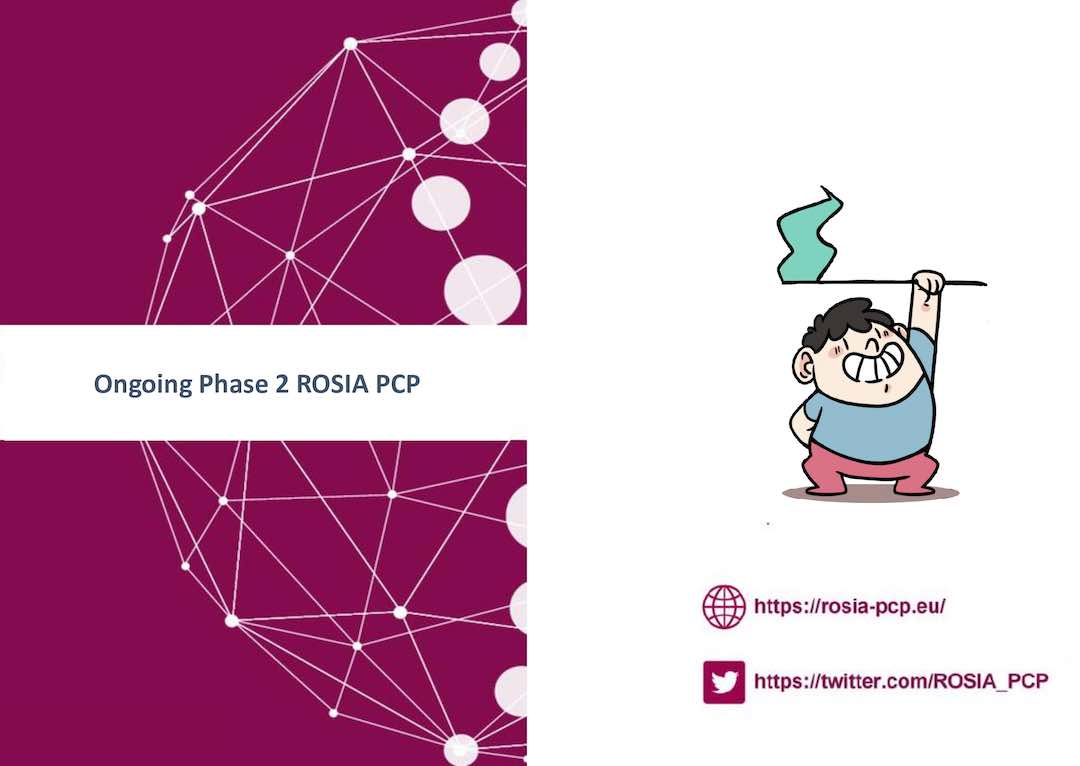 Ongoing Phase 2 of the European precommercial public procurement project ROSIA-PCP